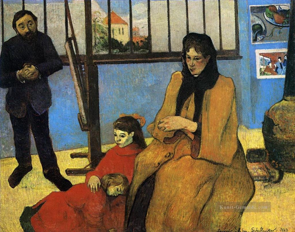 Die Schuffenecker Familie Beitrag Impressionismus Primitivismus Paul Gauguin Ölgemälde